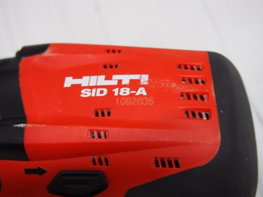 ชุดสว่านไร้สาย Hilti 21.6V มีสว่านกับสว่านไขควงกระแทกแบ็ตลิเทียม2ก้อนและกล่องพลาสติค