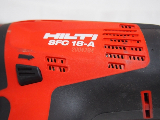 ชุดสว่านไร้สาย Hilti 21.6V มีสว่านกับสว่านไขควงกระแทกแบ็ตลิเทียม2ก้อนและกล่องพลาสติค