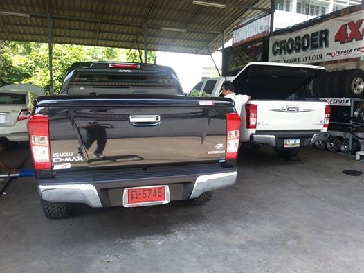รับแก้ปัญหาช่วงล่าง รถกระบะ isuzu by Shock Profender