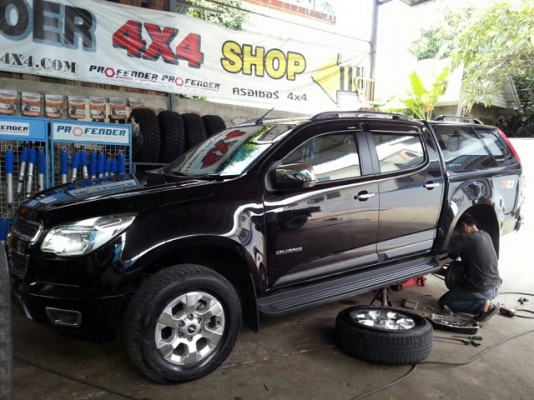 รับแก้ปัญหาช่วงล่าง รถกระบะ Chevrolet by Shock Profender