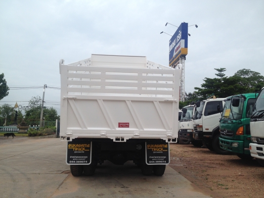 ขาย HINO PROFIA 2เพลาดั้มพ์ เครื่อง K13D 260 แรงม้าระบบน้ำมัน กระบะยาว 6 เมตร กว้าง 2.50 เมตร สูง 1.50 เมตร ดั้มพ์ 15 ตัน รับประกัน เครื่อง เกียร์ แอร์ เฟืองท้ายระบบไฟระบบ เบรค ลมคลัช ช่วงล่าง นาน 1 เดือน มีทั้งแบบเก็บงานใหม่เช็คใหม่และแบบตามสภาพ