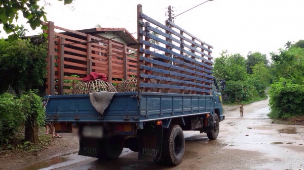 ขายรถบรรทุกหกล้อ ISUZU JAANPR59L เครื่อง 4BD1-115 แรง ช่วงกระบะยาว 4.30 เมตร ทะเบียนพร้อม