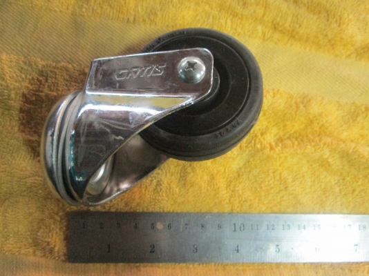 ล้อรถเข็นสแตนเลสนำกระแส ESD ขนาด 75X25 Brickle Germany