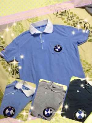 เสื้อ BMW. คอปกโปโล สำหรับคนตัวใหญ่ และไดชาร์จ BMW.