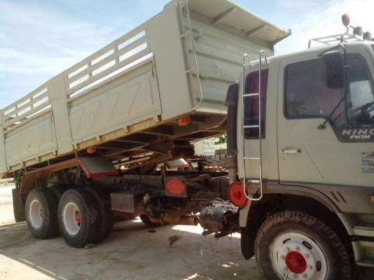 ขาย HINO 3M  เครื่อง 240 แรง 2 เพลาดั๊ม กระบะสามมิตร รถปี 39