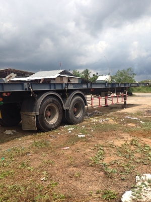 ขายหางพื้นเรียบ 40'2 เพลา