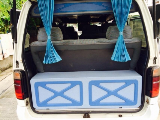 ขายรถตู้หัวจรวดหลังคาเตี้ย แต่งครบ เครื่องเสียงเพียบ พร้อมใช้จบๆ