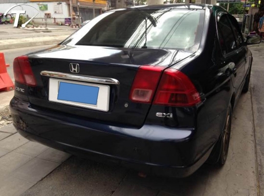 ขาย ดาวน์ 19000 HONDA, CIVIC 1.7 EXI (ABS) โฉม DIMENTION