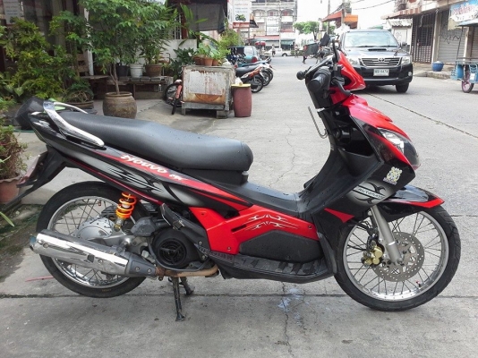 Nouvo ลายก้างปลา รถสวย เครื่องเดิมแน่นๆ ชุดสีสด มีเล่ม เอกสารครบ