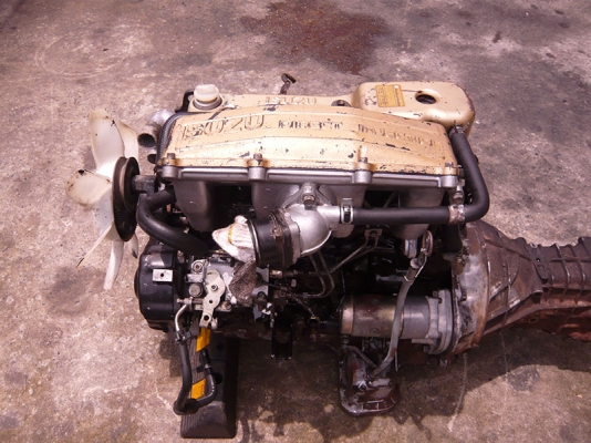 ขายเครื่องยนต์ดีเซล ISUZU มังกรทอง90พร้อมเกียร์