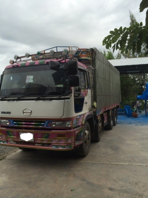ขายพ่วงแม่ลูก HINO Profia 24ล้อ เครื่อง 4000hp สภาพสวยพร้อมใช้ ราคาต่อรองได้ ติดต่อได้ที่คุณ อ๊อฟ พิจิตร 086-737-9991
