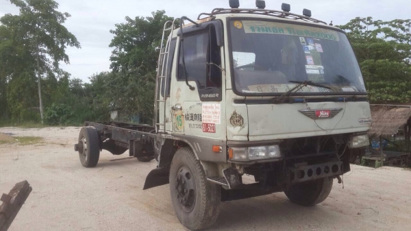 ขาย6ล้อฮีโน่FG ช่วงยาว รถประกอบ เครื่องHo7d ยาง9 ตามสภาพ