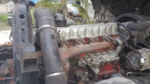 ขาย6ล้อฮีโน่FG ช่วงยาว รถประกอบ เครื่องHo7d ยาง9 ตามสภาพ