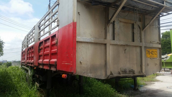 ขายด่วนครับ หางเทรลเลอร ยาว 10.5 เมตร 2 คาน 3 คาน ปี 47 สวยพร้อมใช้ครับ