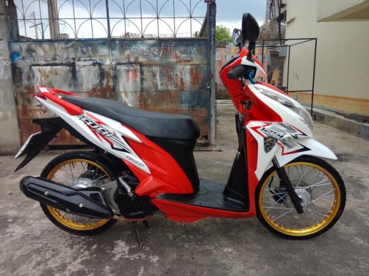 Honda Click125i ลายStreetเครื่องเดิมสนิท..แต่งสวยภายนอกอย่างเดียว ราคาถูกครับ