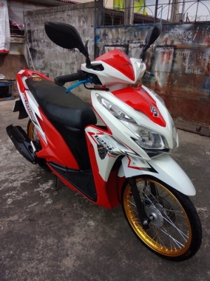 Honda Click125i ลายStreetเครื่องเดิมสนิท..แต่งสวยภายนอกอย่างเดียว ราคาถูกครับ