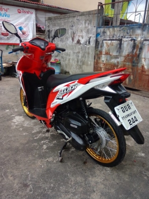 Honda Click125i ลายStreetเครื่องเดิมสนิท..แต่งสวยภายนอกอย่างเดียว ราคาถูกครับ