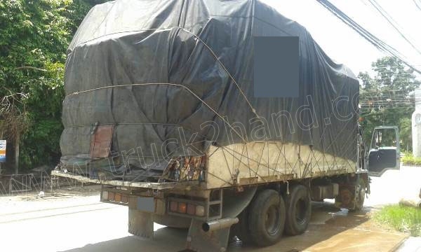 รถบรรทุก 10 ล้อ ISUZU รุ่น ROCKY กระบะรั้วเหล็ก