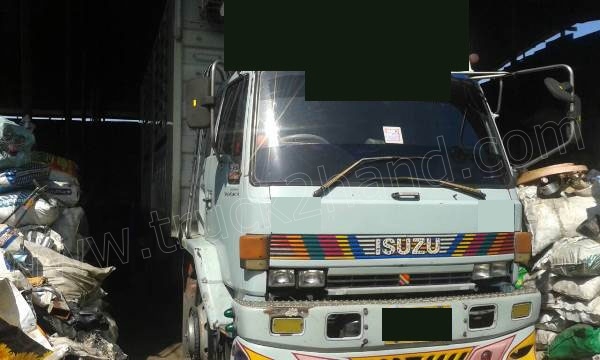 รถบรรทุก 10 ล้อ ISUZU รุ่น ROCKY กระบะรั้วเหล็ก