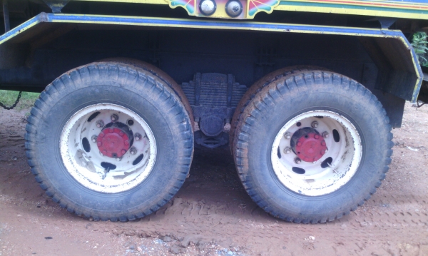 MITSUBISHI  FN527 10 ล้อ 2 เพลา ดัมพ์ กระบะอลูมิเนียม มีระบบลากจูง