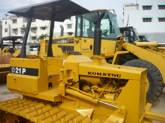 รถดันดิน Komatsu D21-5 พร้อมใช้งาน รถนอกแท้ๆ เกียร์ทอร์ค