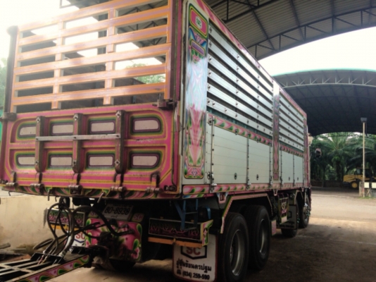ขายดาวน์รถ 24 ล้อพ่วงแม่ลูกดัมพ์ HINO MEGA 380 แรงม้ารถ 13 เดือน ขายดาวน์ 1115000