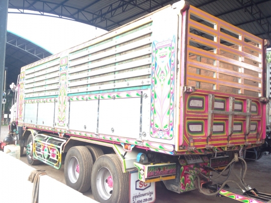 ขายดาวน์รถ 24 ล้อพ่วงแม่ลูกดัมพ์ HINO MEGA 380 แรงม้ารถ 13 เดือน ขายดาวน์ 1115000