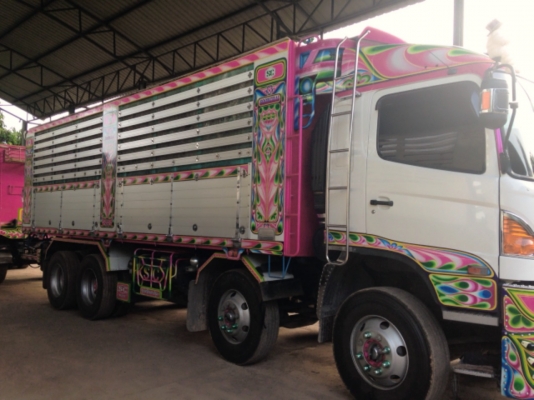 ขายดาวน์รถ 24 ล้อพ่วงแม่ลูกดัมพ์ HINO MEGA 380 แรงม้ารถ 13 เดือน ขายดาวน์ 1115000