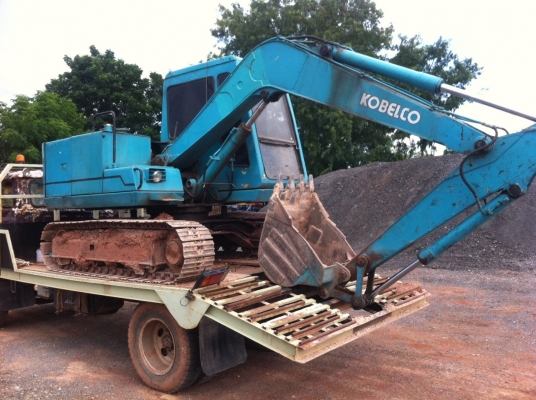 ขายด่วน แบ็คโฮ โกเบลโก้ มาร์ทู 60 เครื่องดี ปั๊มดี เร็วแรง ฉีกเลี้ยวสบายๆ เอกสารอินวอยส์  +  HINO 6 ล้อหางปลา KR320 เครื่อง EH100 คัชซีสวย หางสวย สภาพพร้อมใช้งาน