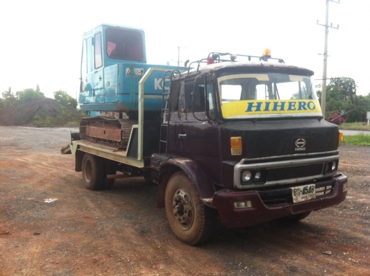 ขายด่วน แบ็คโฮ โกเบลโก้ มาร์ทู 60 เครื่องดี ปั๊มดี เร็วแรง ฉีกเลี้ยวสบายๆ เอกสารอินวอยส์  +  HINO 6 ล้อหางปลา KR320 เครื่อง EH100 คัชซีสวย หางสวย สภาพพร้อมใช้งาน