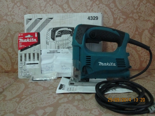 ขายเลื่อยจิกซอร์ makita รุ่น 4329 มือสอง ของแท้ครับ