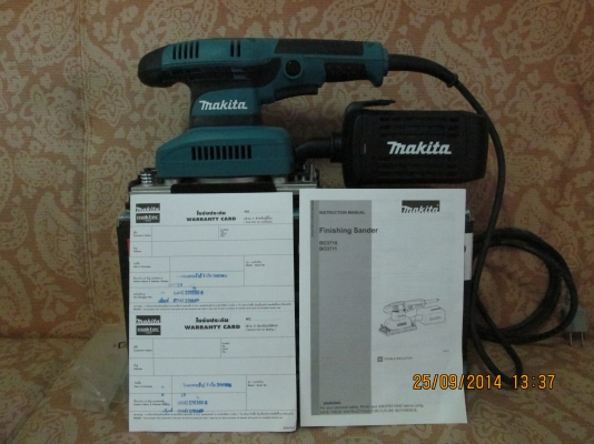 ขายเครื่องขัดกระดาษ makita 3710 มือ สอง ของแท้ครับ