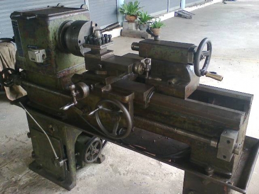 เครื่องกลึง 4 ฟุต เพลาเดียว กลึงเกลียวได้ พร้อมใช้ไฟบ้าน36,000 เครื่องกลึง 4 ฟุต เพลาเดียว กลึงเกลียวได้ พร้อมใช้ไฟบ้าน36,000