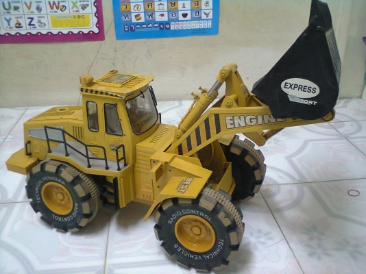 รถเด็กแบ็ลคโฮ คันใหญ่