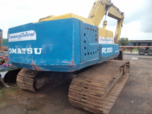 ขายถูกๆ555000รถแม็กโคPC200 เครื่องแน่น ช่วงล่างดี แอร์เย็น สภาพเอาไปพร้อมใช้งาน รถสวย