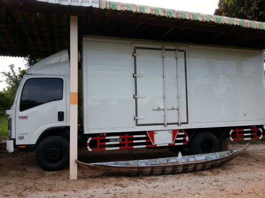 ขายด่วน 6 ล้อตู้แห้ง ยาว 5.5 เมตร อีซูซุ NQR 175 แรงม้า ปี 53 ยูโร 3