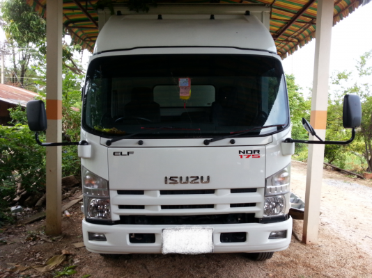 ขายด่วน 6 ล้อตู้แห้ง ยาว 5.5 เมตร อีซูซุ NQR 175 แรงม้า ปี 53 ยูโร 3
