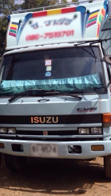 ขายรถบรรทุกหกล้อ ISUZU FTR11NY เครื่อง 6BD1-160 แรง ปี 34 กระบะช่วงยาว 7.20 เมตร  ทะเบียนพร้อม