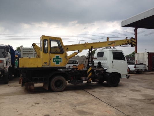 ขายรถเครน 6 ล้อ HINO 117 แรง มีทะเบียนครบ