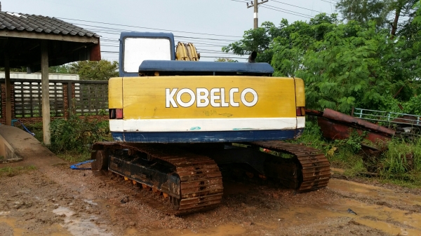 ขายแบคโฮ Kobelco SK200 Mark 3 รถพร้อมใช้งาน แอร์เย็น ปั้มดี โซ่ยังเหลือเยอะ ใบแทร็คครบ ช่วงล่างดี