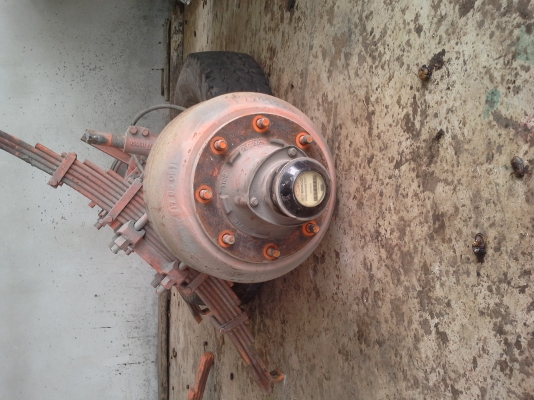 เพลา york พร้อมเเหนบ 3 นิ้ว