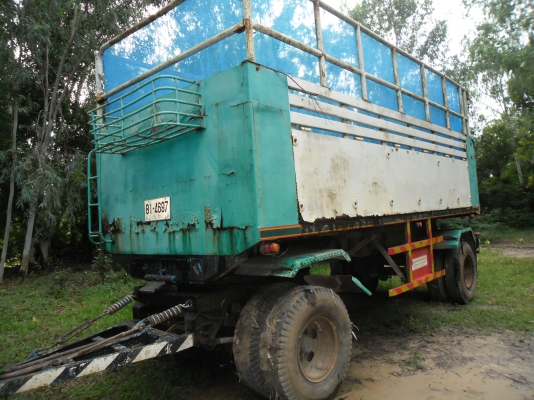 ขายรถพ่วงดั้มแม่ลูก HINO 270 แรงเครื่อง EP TURBO แม่12ล้อเครื่องดียางดีคัสซีสวย