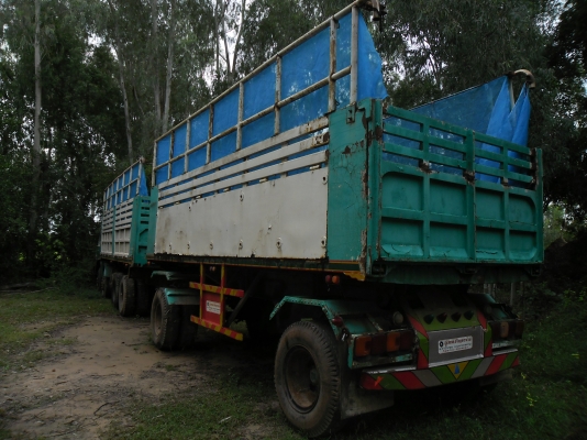 ขายรถพ่วงดั้มแม่ลูก HINO 270 แรงเครื่อง EP TURBO แม่12ล้อเครื่องดียางดีคัสซีสวย