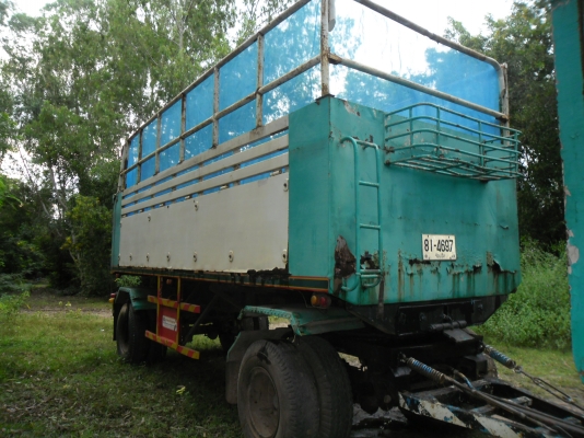 ขายรถพ่วงดั้มแม่ลูก HINO 270 แรงเครื่อง EP TURBO แม่12ล้อเครื่องดียางดีคัสซีสวย