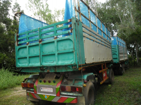 ขายรถพ่วงดั้มแม่ลูก HINO 270 แรงเครื่อง EP TURBO แม่12ล้อเครื่องดียางดีคัสซีสวย