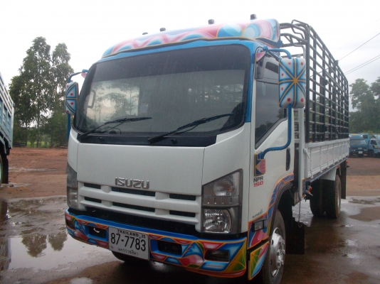 หกล้อ ISUZU หัวตึก NPR 150 150 แรง