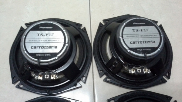 ลำโพง Pioneer 6.5" TS-F17 แกนร่วม 2 ทาง มือสองญี่ปุ่น