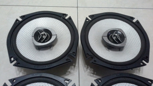 ลำโพง Pioneer 6.5" TS-F17 แกนร่วม 2 ทาง มือสองญี่ปุ่น