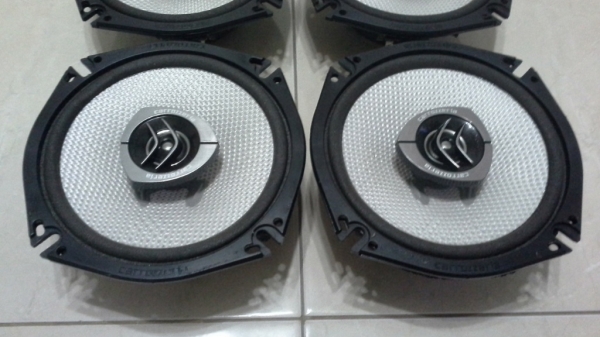 ลำโพง Pioneer 6.5" TS-F17 แกนร่วม 2 ทาง มือสองญี่ปุ่น