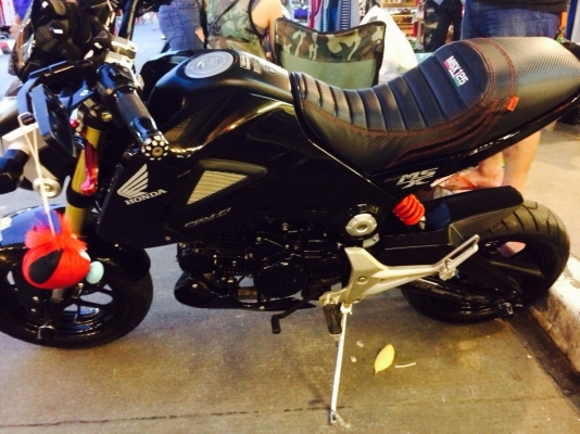 ..ขาย msx125 แต่งสวย สีดำ ดุดัน